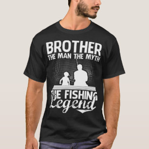Camiseta HERMANO Mitos Leyenda de Pesca Día del Padre