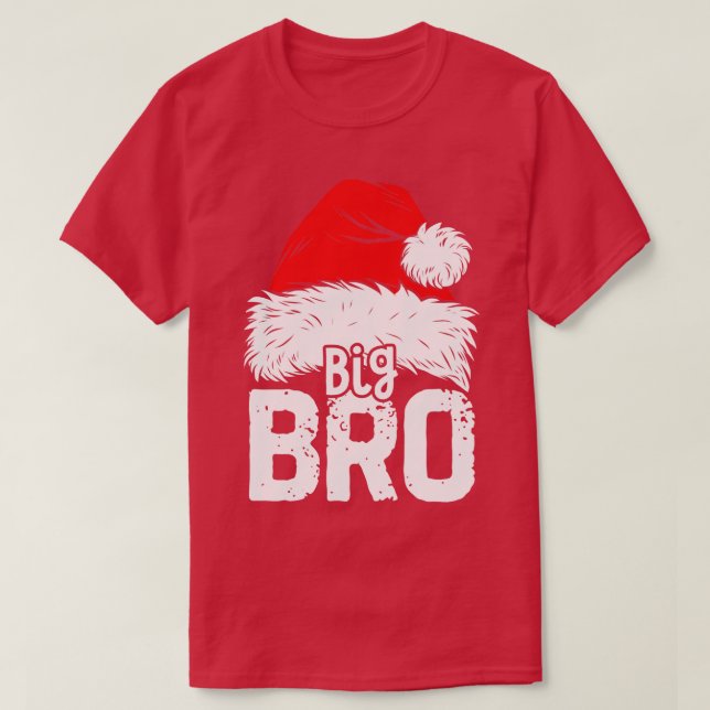 Camiseta Hermano Navidades grandes Santa Familia coincidien (Diseño del anverso)