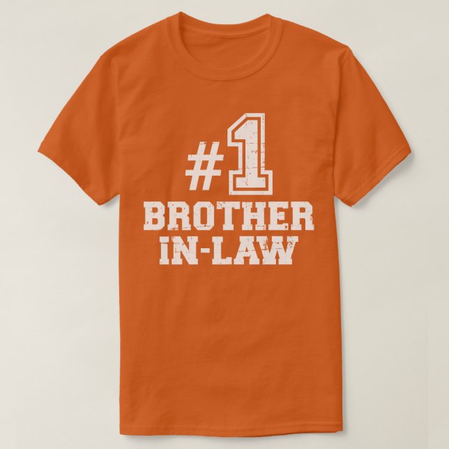 Camiseta Hermano número uno 1 (Diseño del anverso)