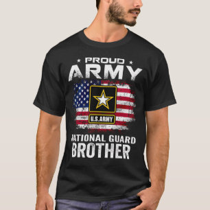 Camiseta Hermano Orgulloso de la Guardia Nacional del Ejérc