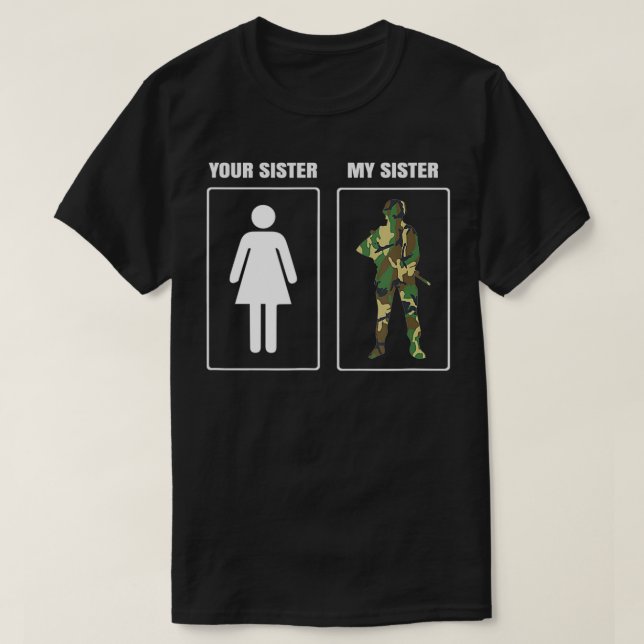 Camiseta Hermano Orgulloso de la Hermandad Militar (Diseño del anverso)
