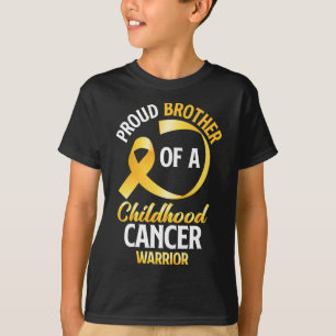 Camiseta Hermano Orgulloso De Un Guerrero Del Cáncer Infant