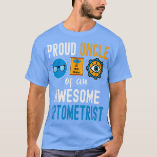 Camiseta Hermano orgulloso de un impresionante optometrista