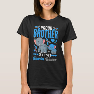 Camiseta Hermano Orgulloso De Una Cena De Elefantes Para La