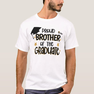 Camiseta Hermano Orgulloso en Derecho del Graduado