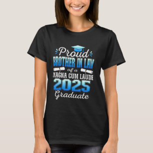 Camiseta Hermano Orgulloso En Ley 2025 Magna Cum Laude Clas