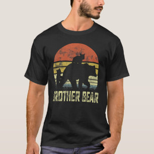 Camiseta Hermano Oso Familia Coincidencia 2 hijos D Padre