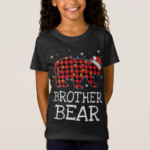 Camiseta Hermano Oso Navidades Pajama Familia Gif