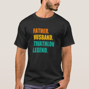 Camiseta Hermano Padre Triatlón Leyenda Ciclismo Sp