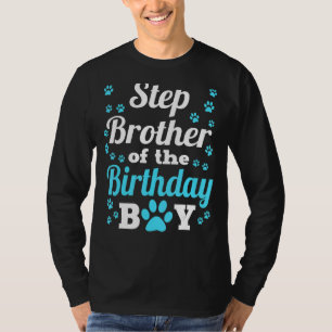 Camiseta Hermano Partero Del Niño De Cumpleaños Perro Paw B