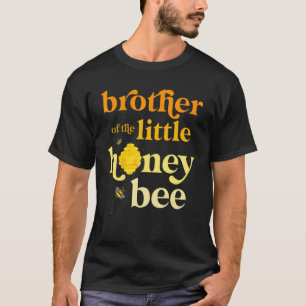 Camiseta Hermano Pequeña Abeja Cumpleaños Género Revelación