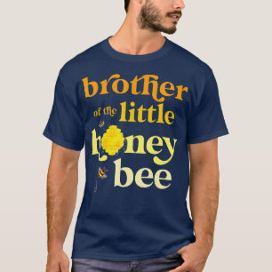 Camiseta Hermano Pequeña Abeja Cumpleaños Género Revelación
