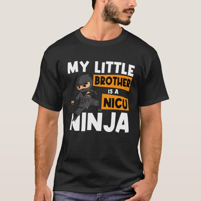 Camiseta Hermano Pequeño Bebé Hermano Mío Niño Menor Herman (Anverso)