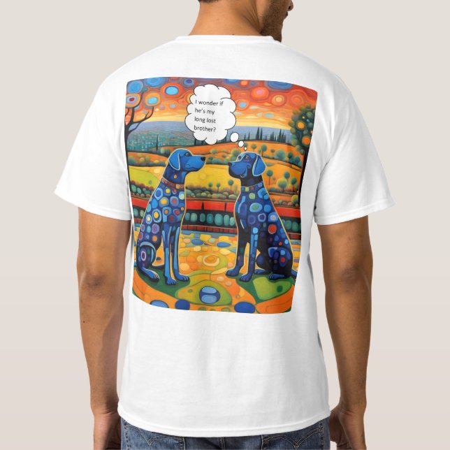 Camiseta Hermano perdido hace mucho tiempo (Reverso)