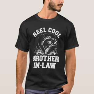 Camiseta Hermano político de pesca genial de la cuñada
