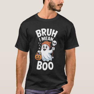 Camiseta Hermano Quiero Boo Fantasma Lindo para Amantes de 