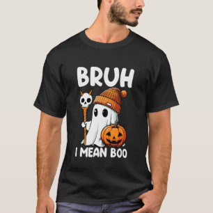Camiseta Hermano Quiero decir Boo Lindo Boo Calabaza Divert
