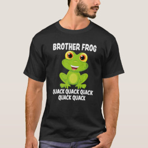 Camiseta Hermano Rana Animal Pun Love Anfibios Toad Frogs