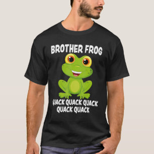 Camiseta Hermano Rana Animal Pun Love Anfibios Toad Frogs