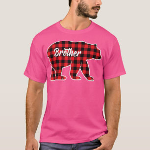 Camiseta Hermano Red Paid Bear Familia Hijo Mateo Paj