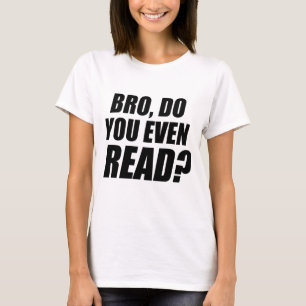Camiseta Hermano, ¿Sabes leer?