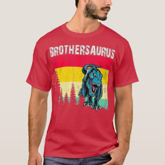 Camiseta Hermano Saurus Gran Hermano T-Rex Dinosaurio re gé