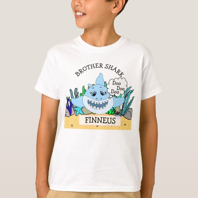 Camiseta Hermano Shark (Anverso)