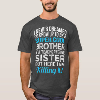 Camiseta Hermano Shirt Gracioso Hermano Regalo de Hermana N