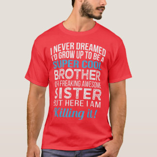 Camiseta Hermano Shirt Gracioso Hermano Regalo de Hermana N