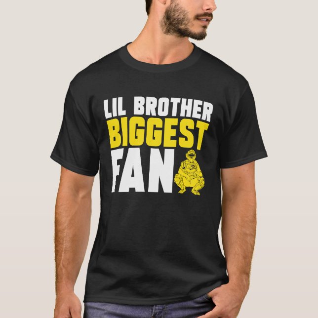 Camiseta Hermano Sister Softball Catcher (Anverso)
