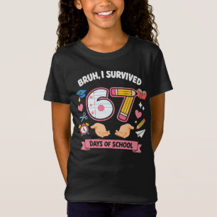 Camiseta Hermano, sobreviví 67 días de escuela