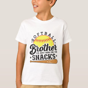 Camiseta Hermano Softll Estoy Aquí Solo Por Los Snacks Dive