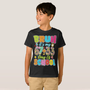 Camiseta Hermano Son Mis 67 33 Días de Escuela Chicas Niños