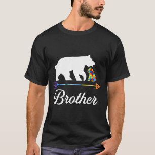 Camiseta Hermano Sufre Autismo Conciencia Hermano Autista O