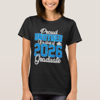 Camiseta Hermano Super Orgulloso De Un Graduado 2026 Camise