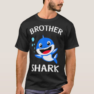 Camiseta Hermano Tiburón Regalo Bebé Cute - Familia de di
