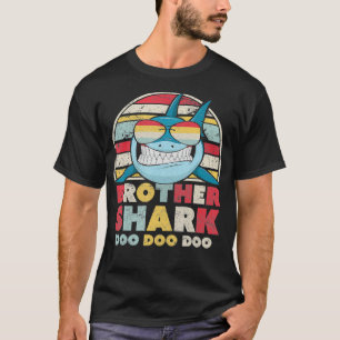 Camiseta Hermano Tiburón Regalo Para Niños