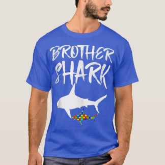 Camiseta Hermano Tiburón Tee Shirts Divertidas Mujeres Tibu