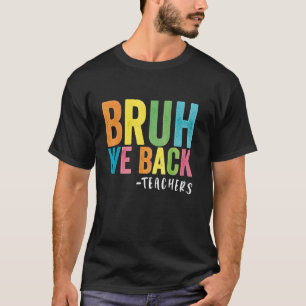 Camiseta Hermano Volvemos Maestros Niños Divertidos De Vuel