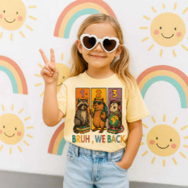 Camiseta Hermano Volvimos Mapache Carpincho Zarigüeya Escue