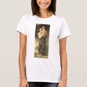 Camiseta Hermano y hermana de William Adolphe Bouguereau