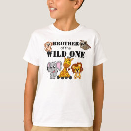 Camiseta Hermano zoológico animal salvaje de una jungla