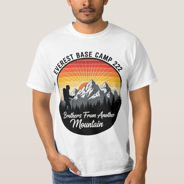 Camiseta Hermanos De Otra Montaña Everest Senderismo (Anverso)