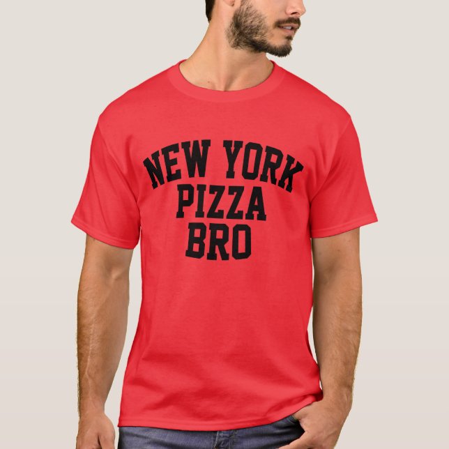 Camiseta Hermanos de Pizza de Nueva York (Anverso)