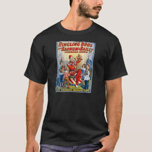 Camiseta Hermanos de Ringling y Barnum y payaso del vintage