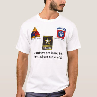Camiseta Hermanos del ejército