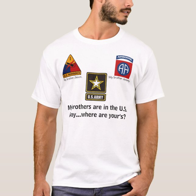 Camiseta Hermanos del ejército (Anverso)