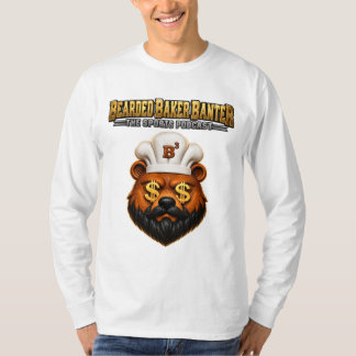 Camiseta Hermanos Panaderos Barbados Oso Cara Grande