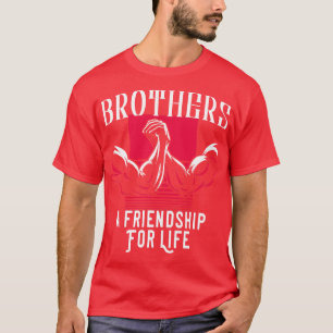 Camiseta Hermanos Una Amistad Para La Vida