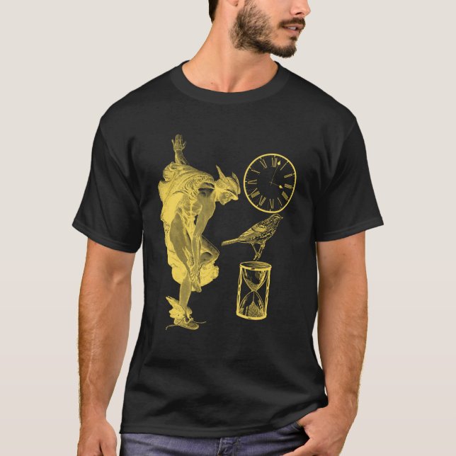 Camiseta Hermes Herald de los dioses del griego antiguo (Anverso)